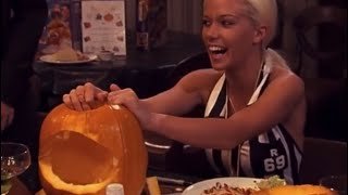Kendra Wilkinson Football Pumpkin Carving Season 2 The Girls Next Door