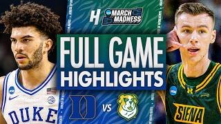 Duke vs Siena - FULL GAME HIGHLIGHTS 🔥 First Round | NCAA March Madness 2026