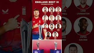 England Best Playing XI for T20 World Cup 2026 | World Cup Squad Revealed!