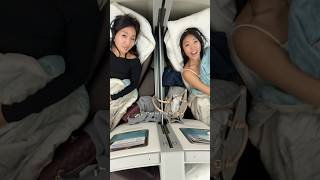 First time flying with ​⁠@AlaskaAirlines from Seattle to Seoul✈️🇰🇷 #alaskaairpartner #korea