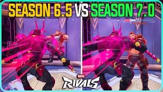 All Hero Changes Comparison – Season 7 Balance Patch | Marvel Rivals