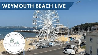 Weymouth Beach (UK) Live Webcam @ Cactus Tearooms