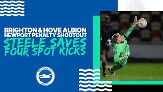 Jason Steele Saves FOUR Penalties In One Shootout!