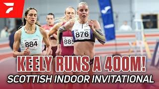 Keely Hodgkinson Races The 400m Fresh Off Of An 800m World Record
