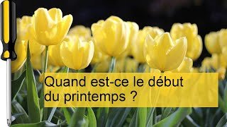 Découvrez la Date du Début du Printemps : Tout Ce Que Vous Devez Savoir !
