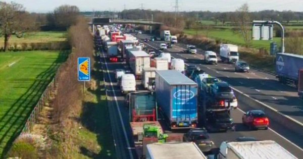 Live: M6 Cheshire updates as drivers face 'long delays' after crash