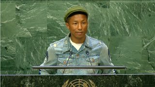 Pharrell Williams - International Day of Happiness