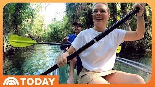 Dylan Dreyer tours Orlando, from kayaking to orange groves