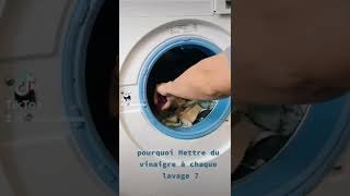 pourquoi mettre de vinaigre blanc dans chaque lavage ? #cleaning #vêtement #actucemaison #maison