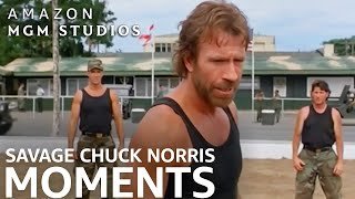 The Most Savage Chuck Norris Moments From Delta Force | Amazon MGM