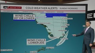 NEXT Weather Alert: Freeze warning in effect for Miami-Dade, Broward as wind bring near-freezing air