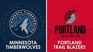 Minnesota Timberwolves vs Portland Trail Blazers NBA Live Scoreboard
