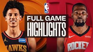 HAWKS at ROCKETS | FULL GAME HIGHLIGHTS | March 20, 2026