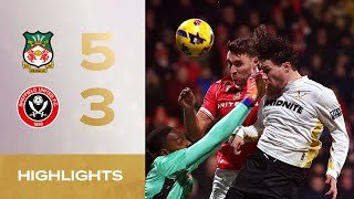 Wrexham 5-3 Sheffield United | EFL Championship highlights