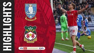 HIGHLIGHTS | Sheffield Wednesday vs Wrexham AFC