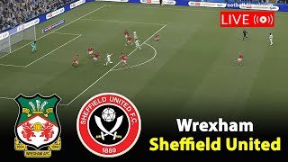 🔴Live- Wrexham vs Sheffield United | EFL Championship 2025/26 | PES21 Game Simulation