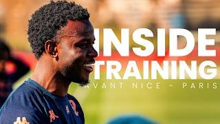 Inside training : J-2 avant le match Nice - PSG
