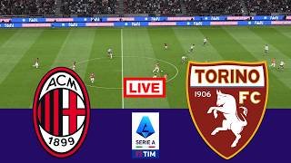🔴 In Diretta : AC Milan vs Torino | Serie A 2025/26 | Streaming completo della partita