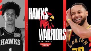 WE TALK HAWKS TV. HAWKS VS WARRIORS WATCH ALONG