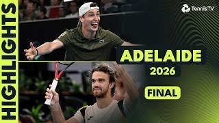 Ugo Humbert vs Tomas Machac For The Title 🏆 | Adelaide 2026 Final Highlights
