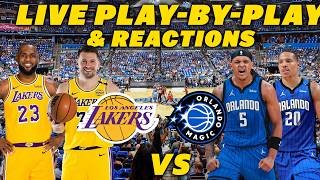 Los Angeles Lakers vs Orlando Magic | Live Play-By-Play & Reactions