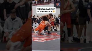 Ben Davino and Seth Mendoza met in the first round of the 2025 U20 World Team Trials 🤯