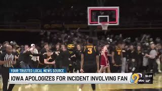 Iowa athletics issues apology after fan confrontation with Nebraska’s Fred Hoiberg during court s...