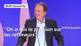 Prix des carburants, retour de l'inflation... Michel-Edouard Leclerc dans le "8h30 franceinfo"