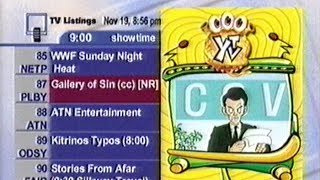 TV Listings, Nov 19 2000