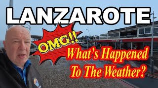 LANZAROTE  Weather 13th January 2026 - What's going on?