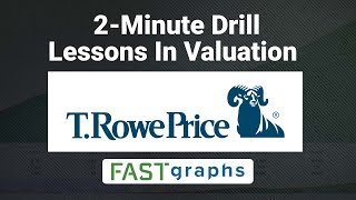 Lessons In Valuation:  2 Minute Drill:  T. Rowe Price (TROW) | FAST Graphs