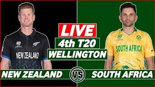 NZ v SA 4th T20 Live Cricket | New Zealand vs South Africa Live Cricket Match Today Score Commentary
