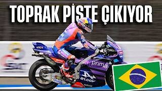 🔴 TOPRAK RAZGATLIOĞLU PİSTTE: MotoGP Brezilya GP Sprint Takip - Anlatım + Zaman Ekranı