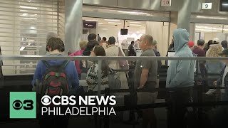 Longer waits at TSA security lines at PHL Airport due to partial government shutdown