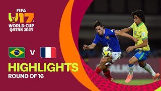 Brazil vs France Highlights | FIFA U-17 World Cup Qatar 2025