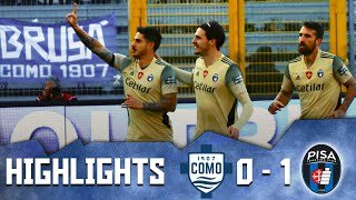 COMO 0-1 PISA | I NERAZZURRI ESPUGNANO COMO! | HIGHLIGHTS
