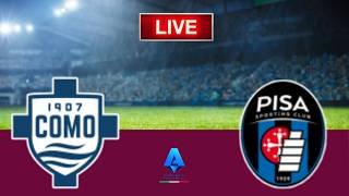 LIVE Como vs Pisa | Serie A 2026 - Video Game Simulation