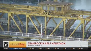 The Iconic Sacramento Shamrock'n Half Marathon 2026 is underway! 8am