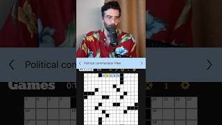 I’m in the New York Times Crossword