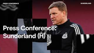 PRESS CONFERENCE | Eddie Howe pre-Sunderland