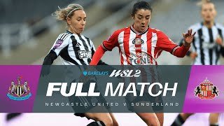 FULL MATCH: Newcastle United v Sunderland | Barclays WSL 2 25/26