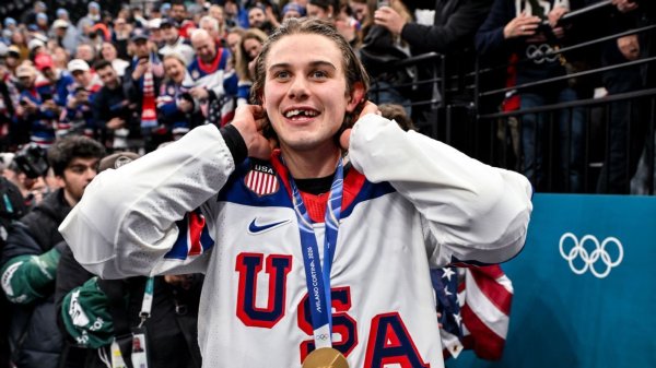 Hockey Hall of Fame won't give 'golden goal' puck to Jack Hughes