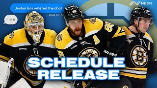 Boston Bruins 2025-2026 Schedule Will Test The Team EARLY!
