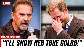 IT'S OUT! Kevin Costner EXPOSES Meghan’s Secret — Harry Is Left STUNNED
