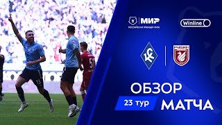 Обзор матча «Крылья Советов» – «Рубин» | Мир РПЛ 2024/25