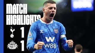Brian Brobbey With A Late Equaliser | Tottenham 1 - 1 Sunderland AFC | Premier League Highlights