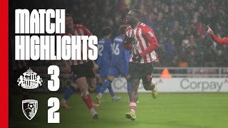 Brobbey Completes Comeback | Sunderland AFC 3 - 2 AFC Bournemouth | Premier League Highlights