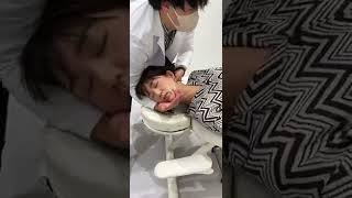 【ほね音】栗原恵さんのボキボキ整体を治したらすごい音が、、、 #shorts