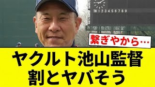 【やばかったな】ヤクルト池山監督 割とヤバそう【プロ野球反応集】【2chスレ】【なんG】