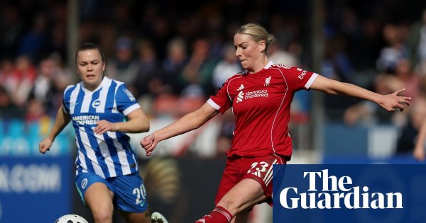 Liverpool pick up point at Brighton after late drama to ease WSL relegation fears